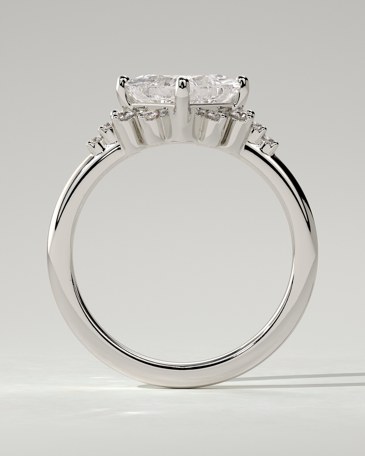 Sophia Bezel Round Ring