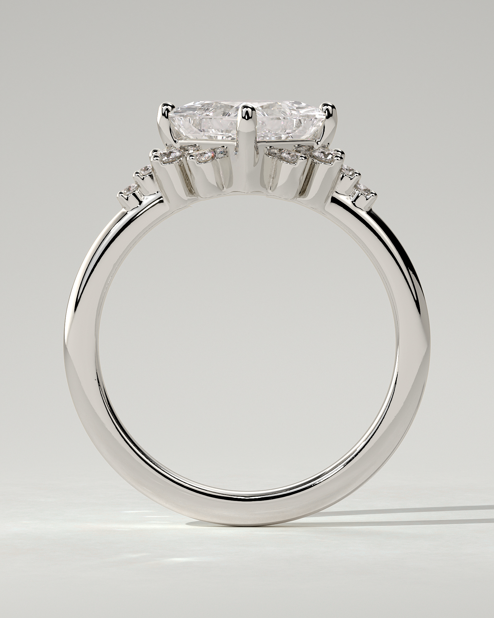 Sophia Bezel Round Ring