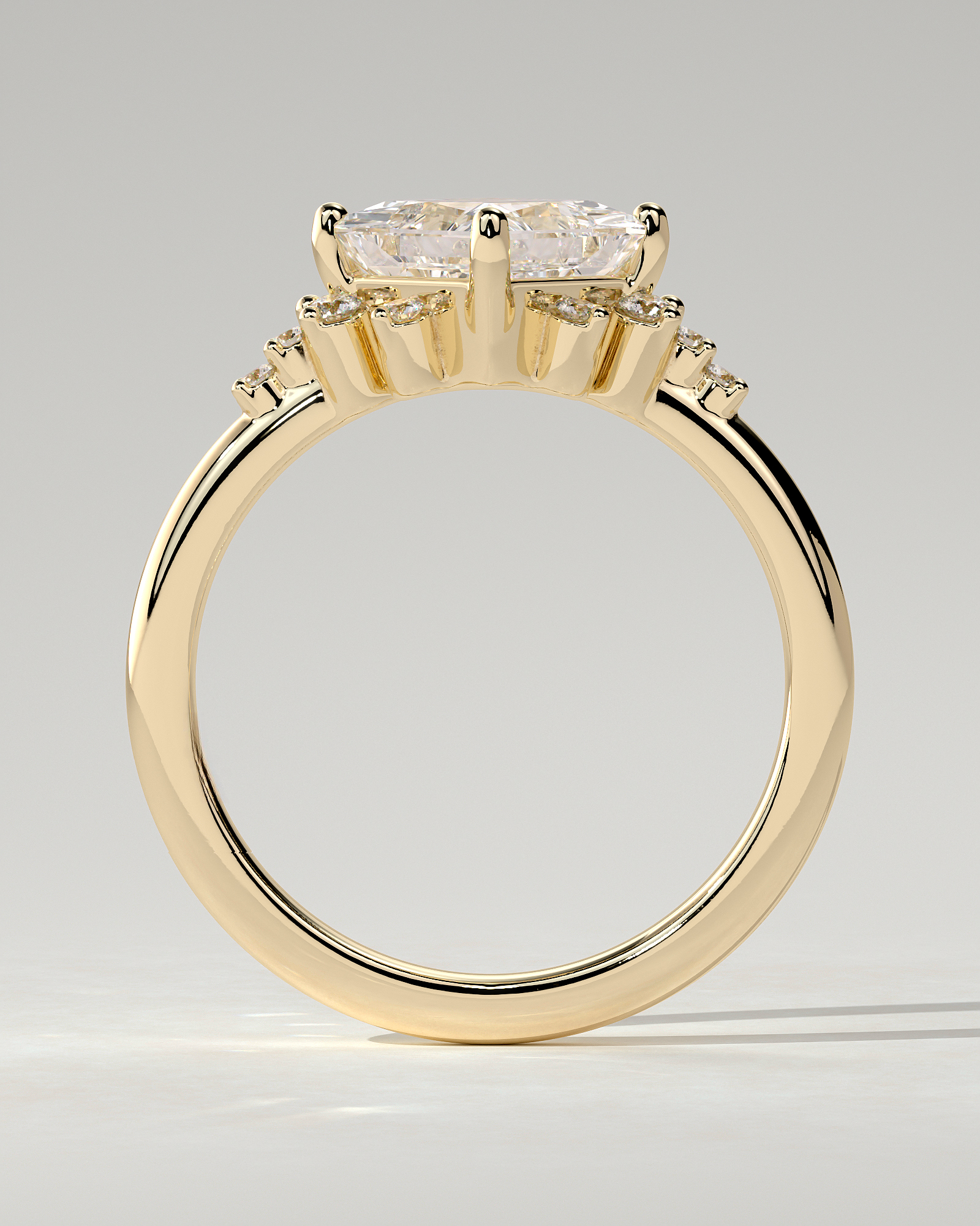 Sophia Bezel Round Ring