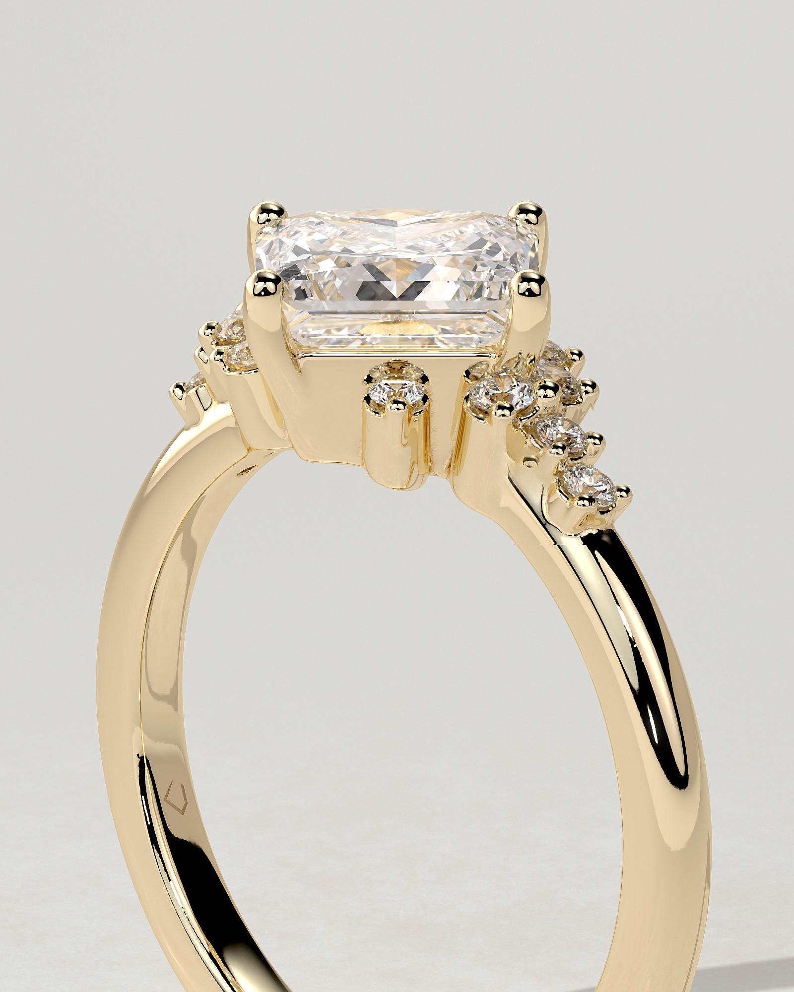 Sophia Bezel Round Ring