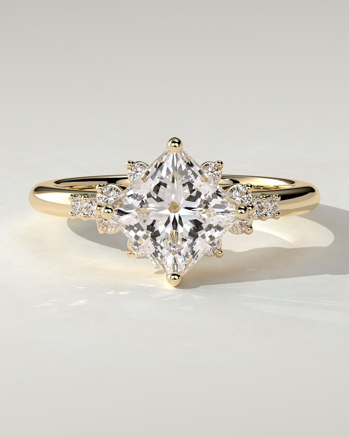 Sophia Bezel Round Ring