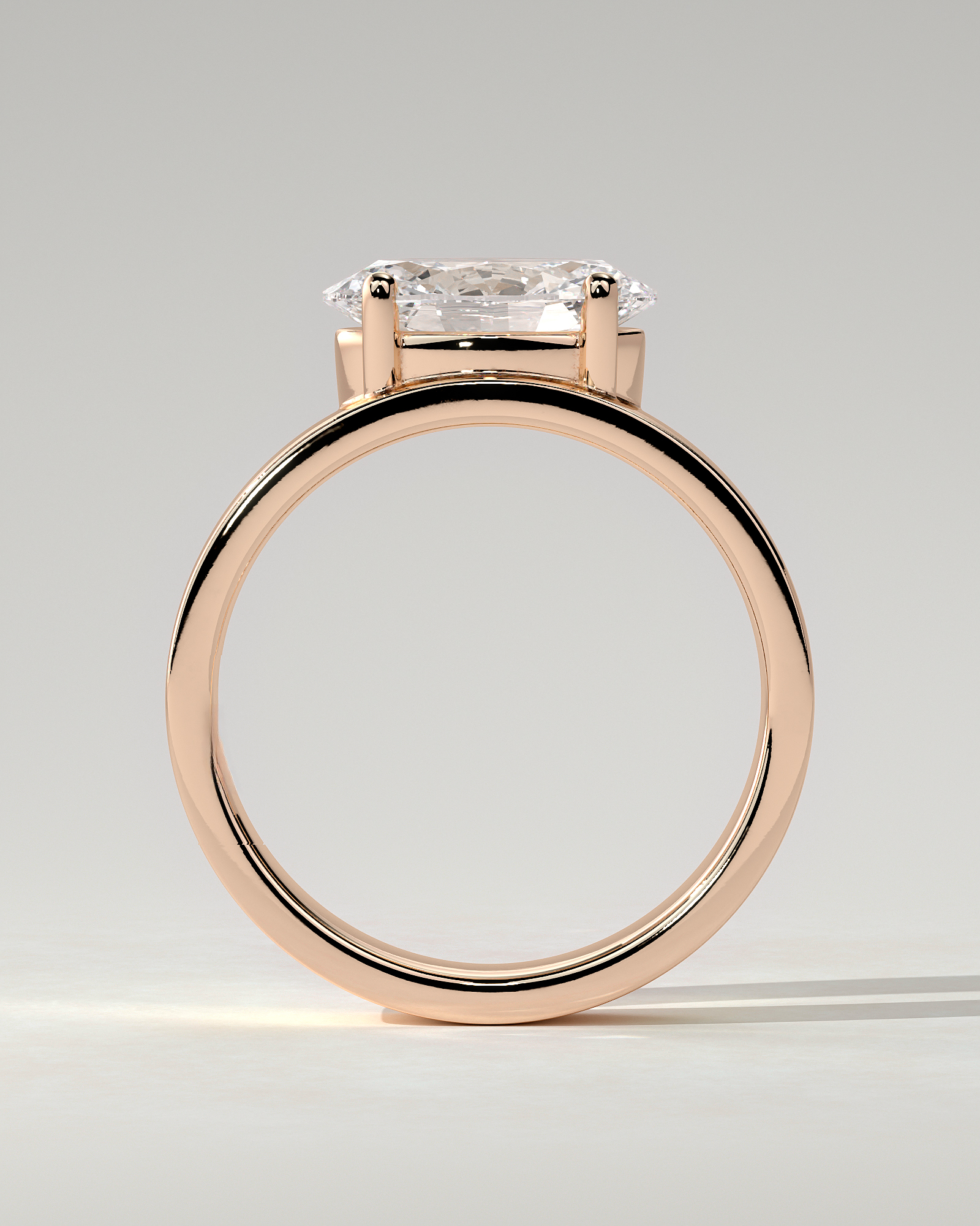 Soraya East-West Round Ring