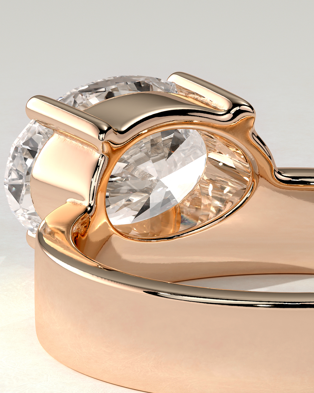 Soraya East-West Round Ring