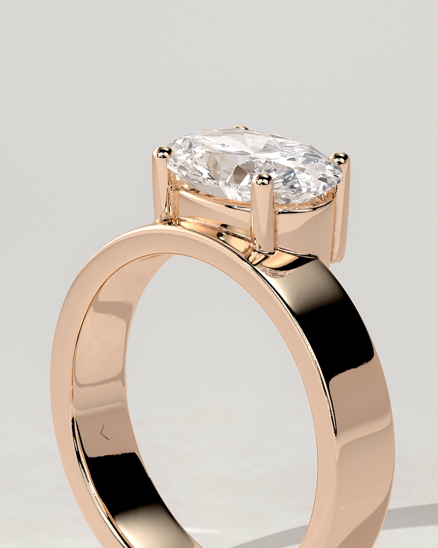Soraya East-West Round Ring