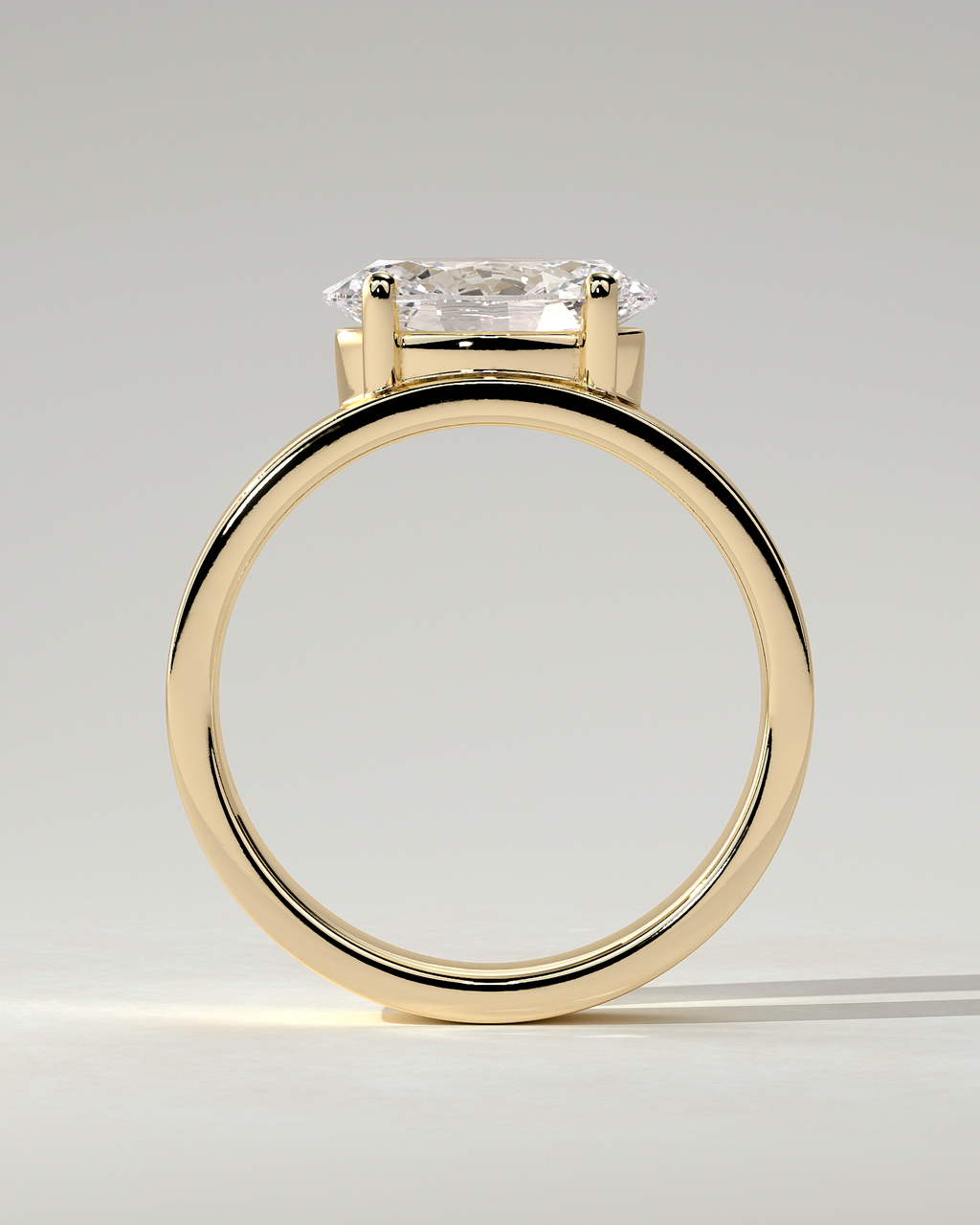 Soraya East-West Round Ring