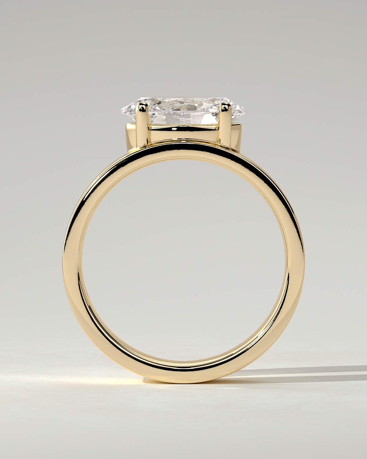 Soraya East-West Round Ring