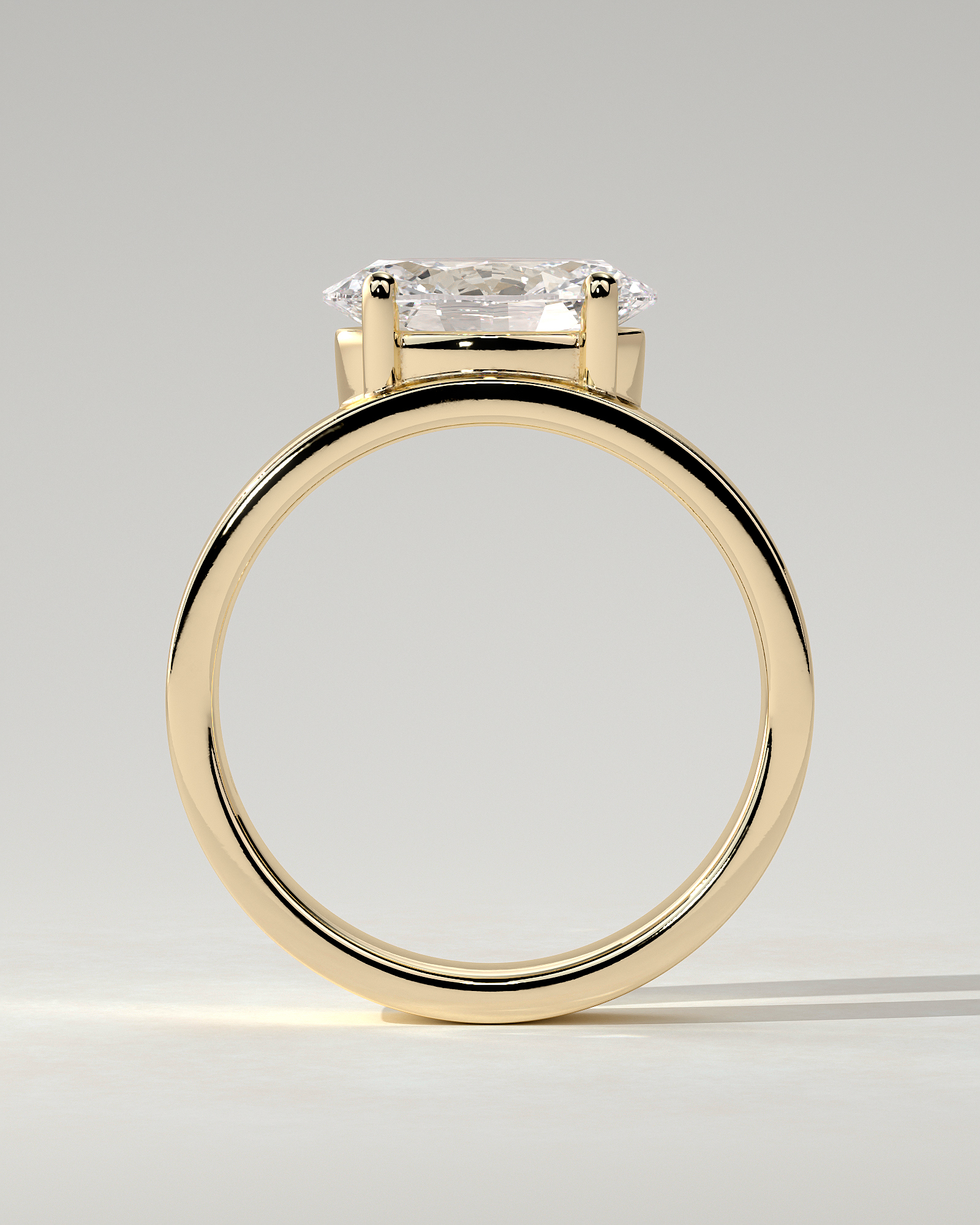 Soraya East-West Round Ring