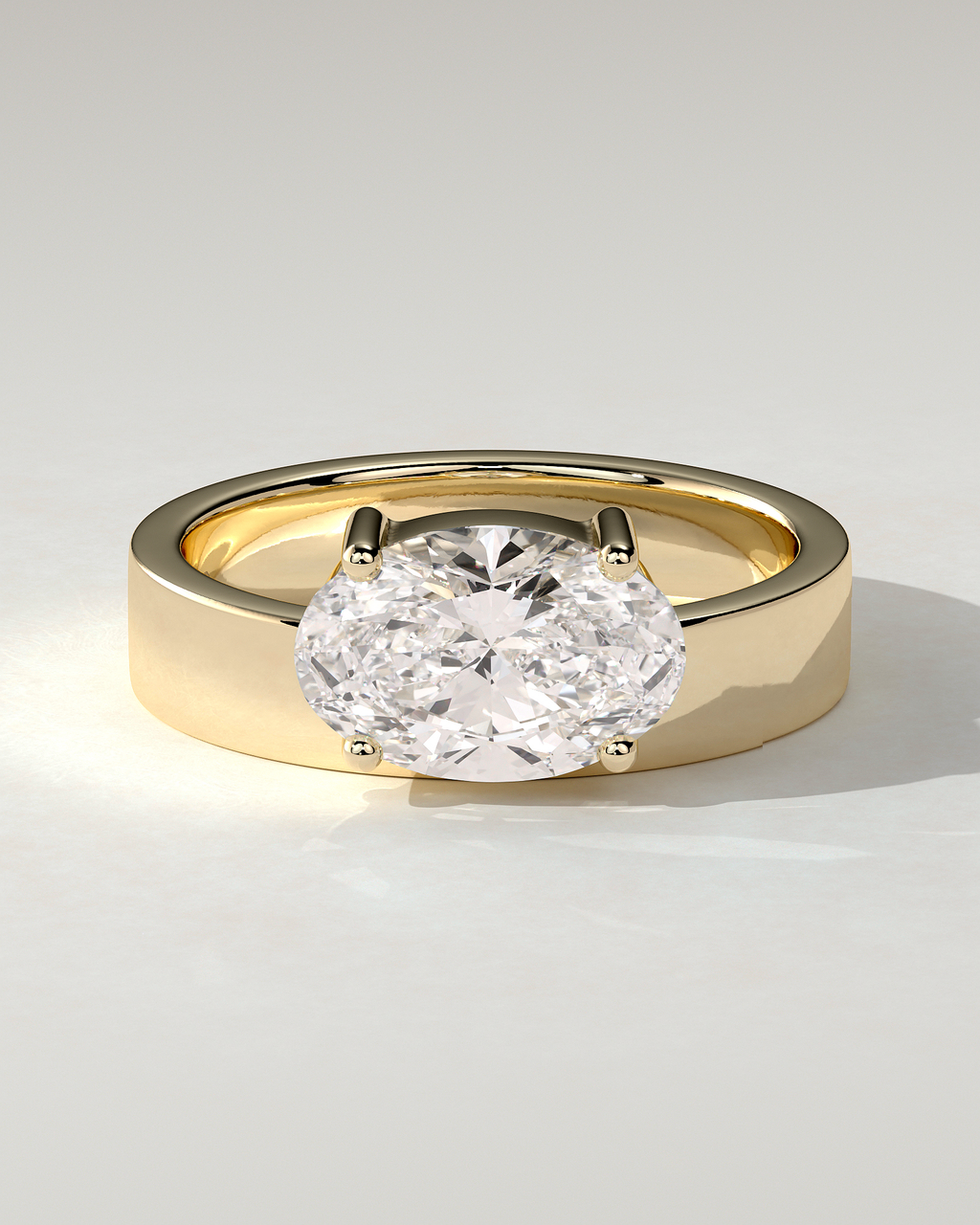 Soraya East-West Round Ring