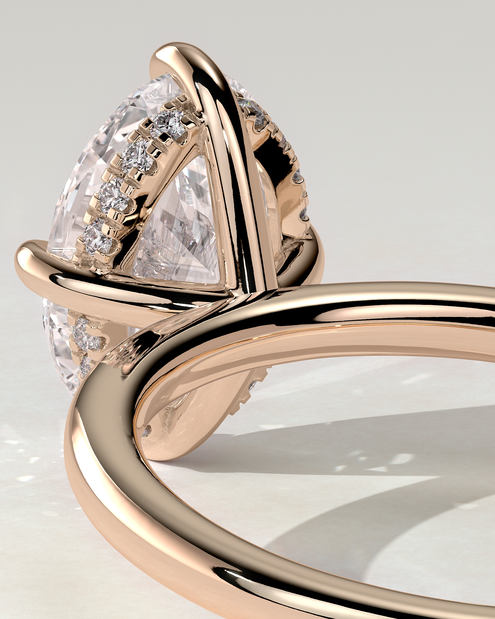 Spencer Solitaire Oval Ring