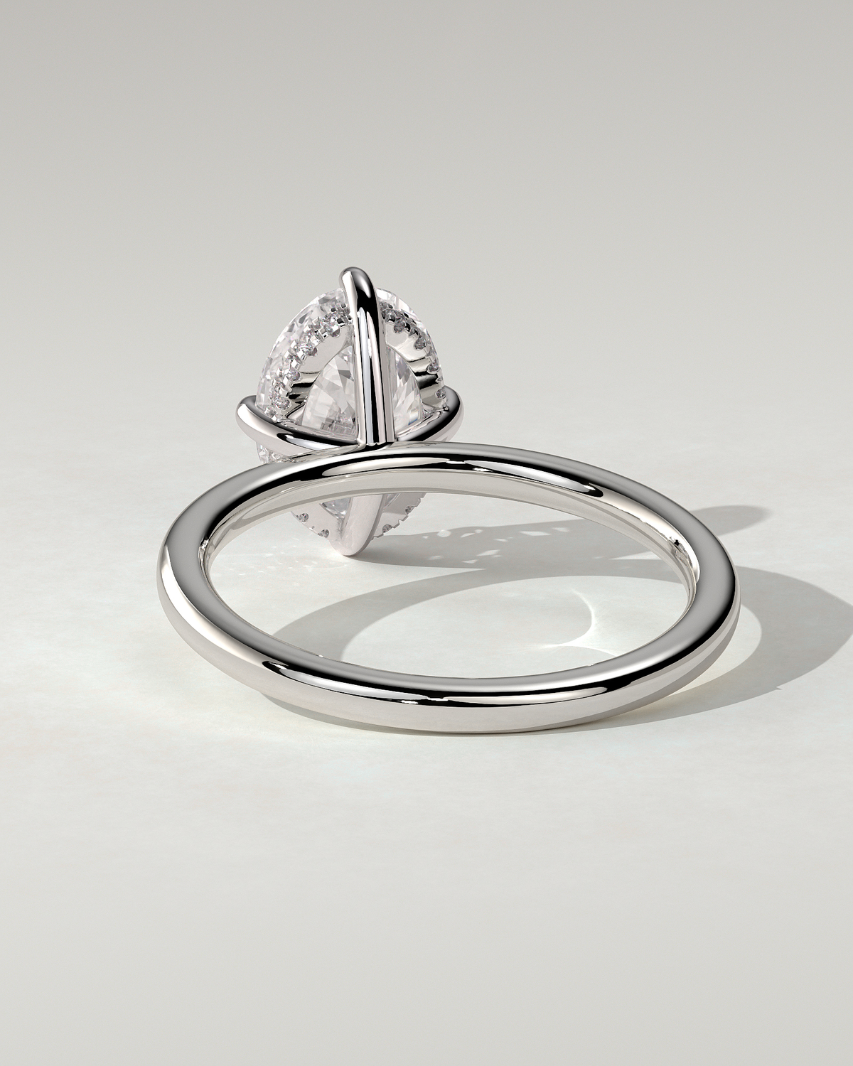 Spencer Solitaire Oval Ring