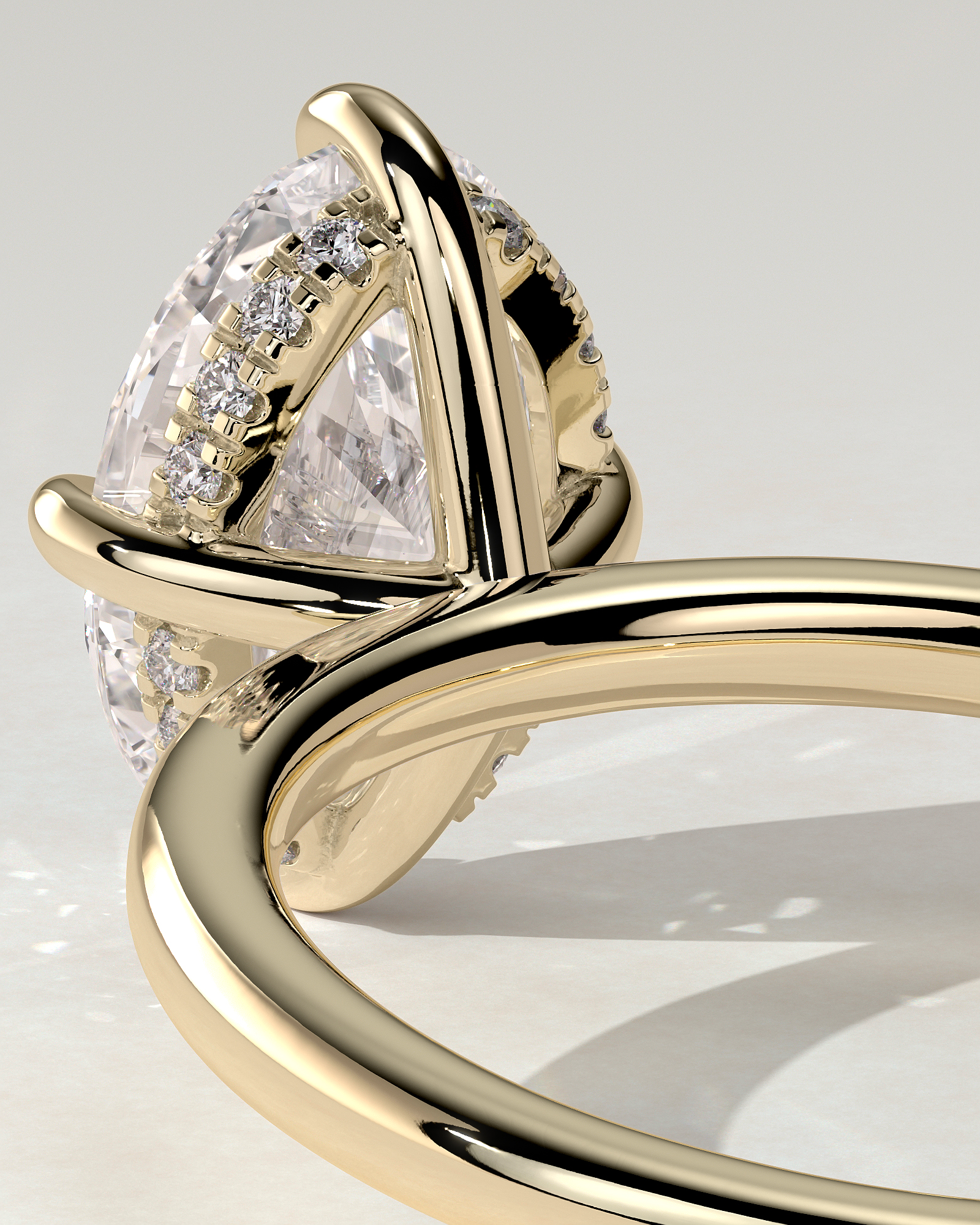 Spencer Solitaire Oval Ring
