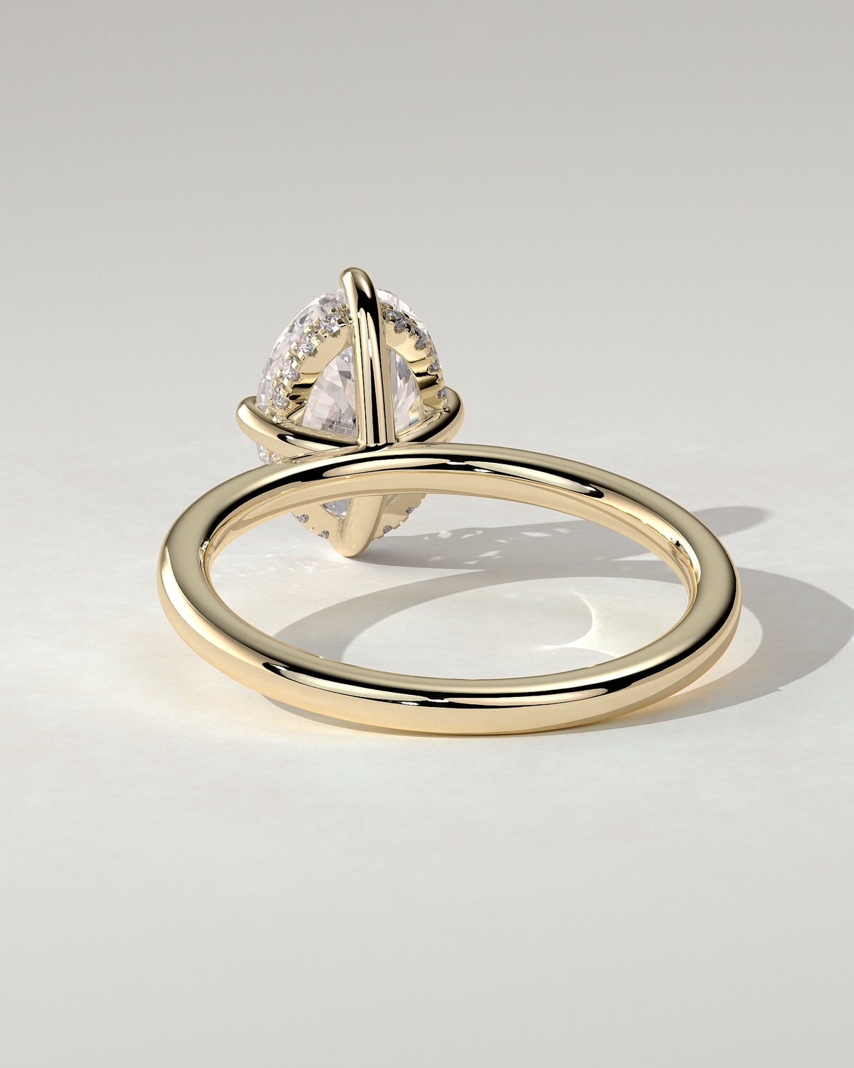 Spencer Solitaire Oval Ring