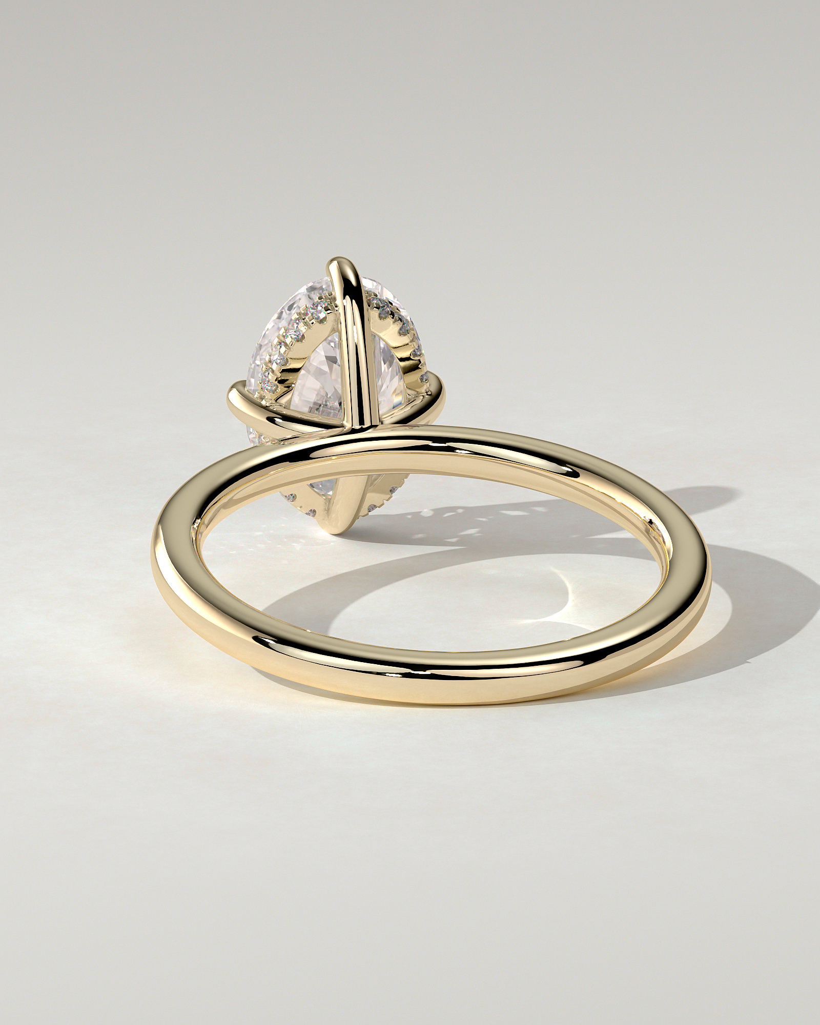 Spencer Solitaire Oval Ring