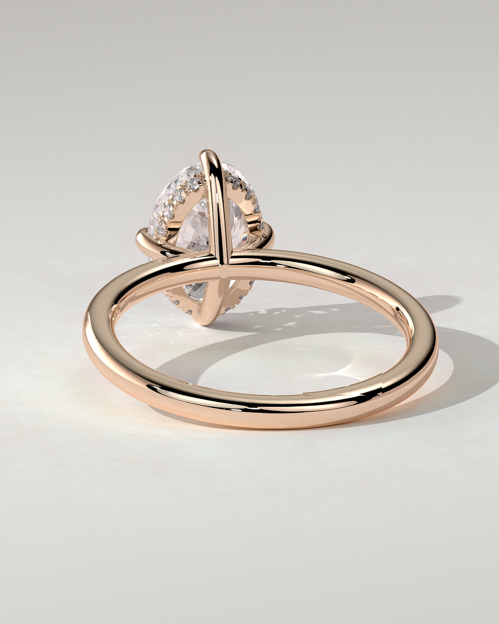 Spencer Solitaire Oval Ring