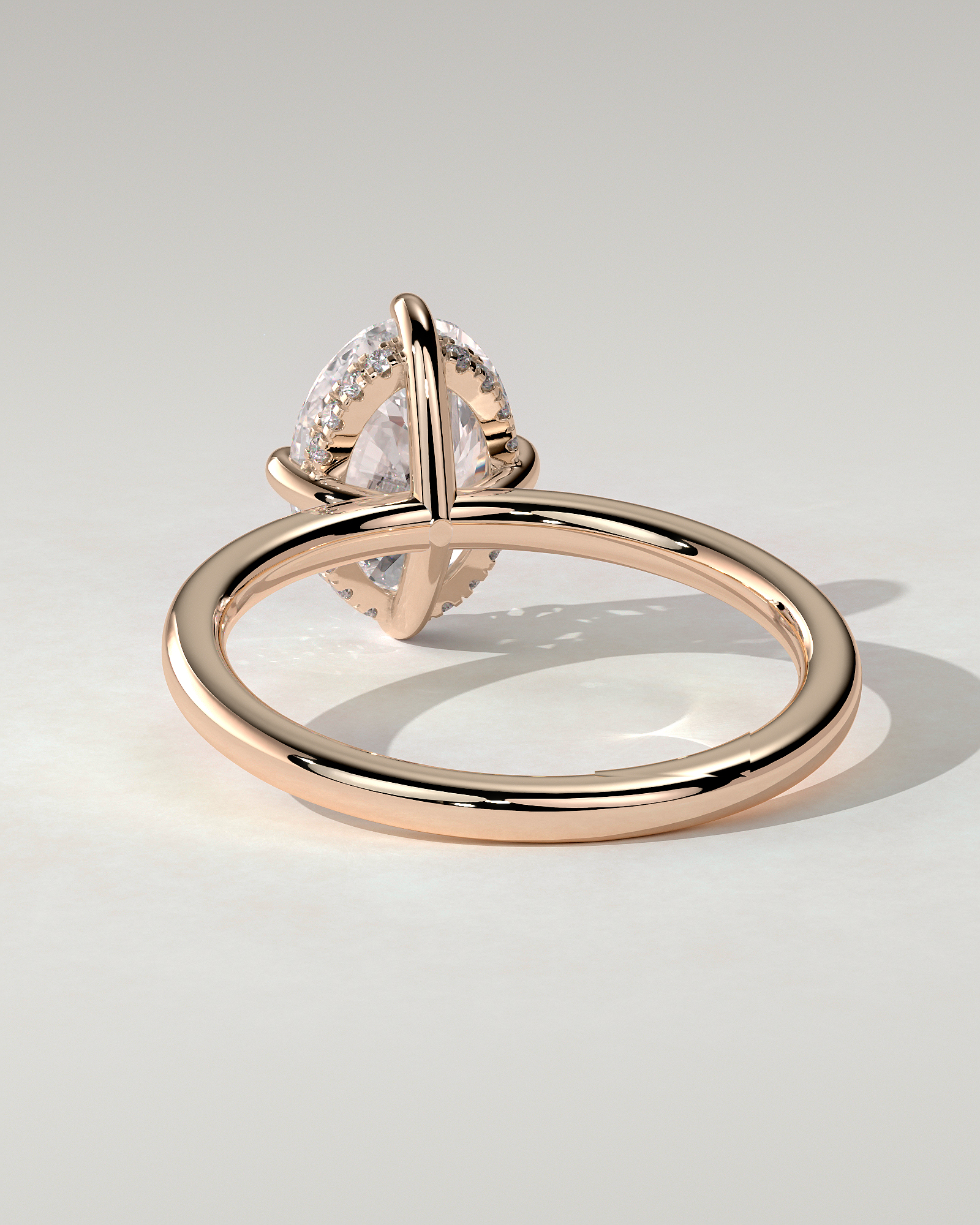 Spencer Solitaire Oval Ring