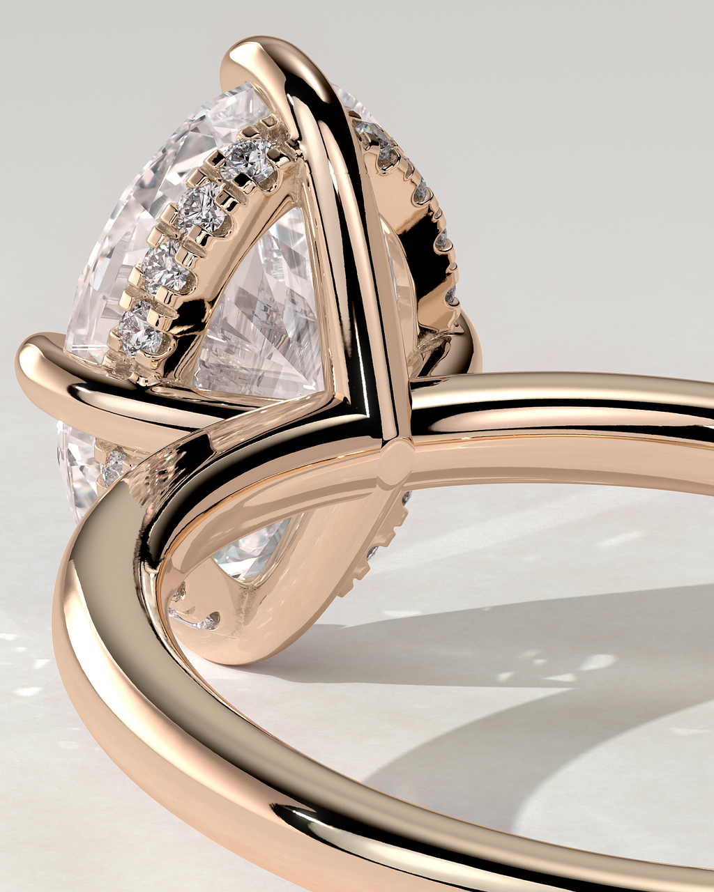 Spencer Solitaire Oval Ring