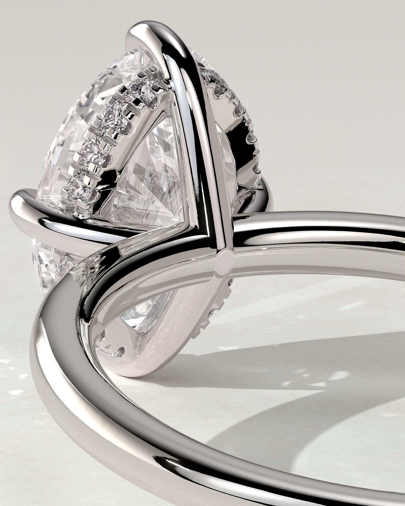 Spencer Solitaire Oval Ring