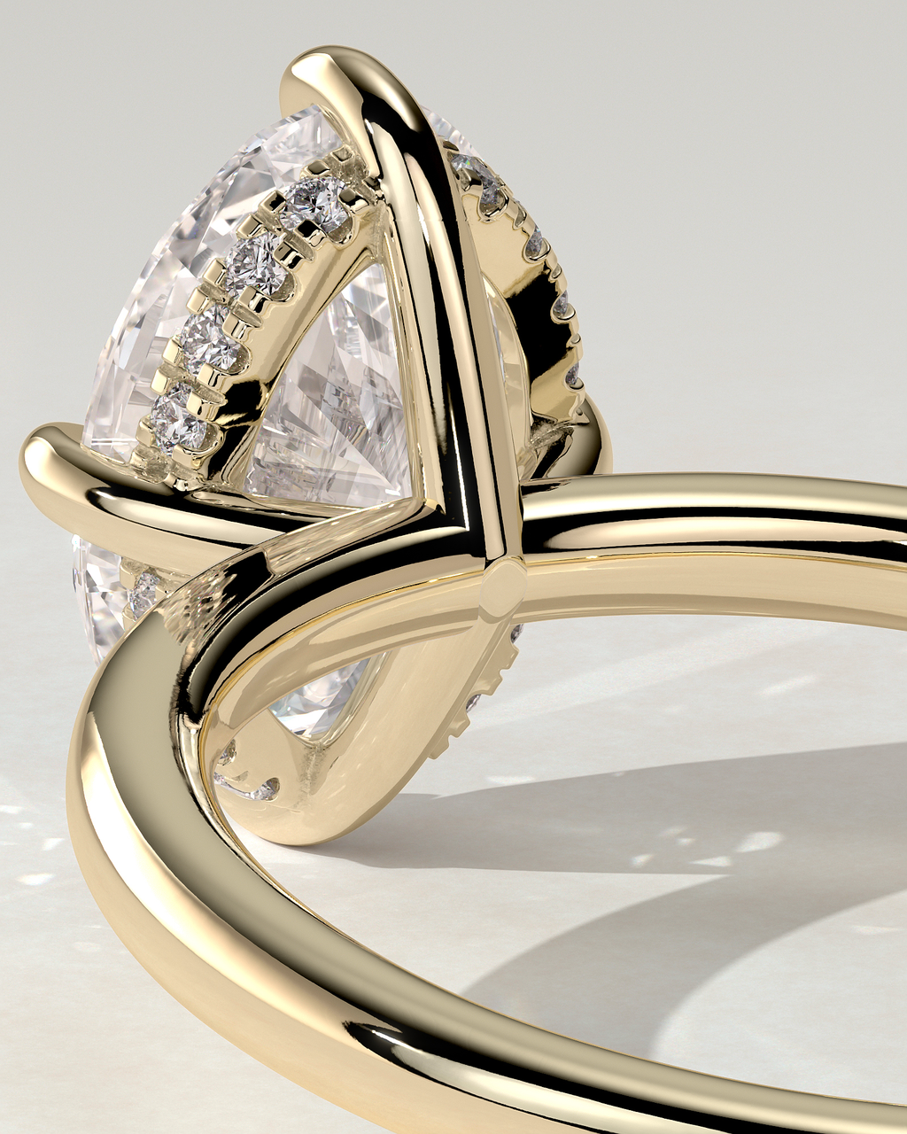 Spencer Solitaire Oval Ring