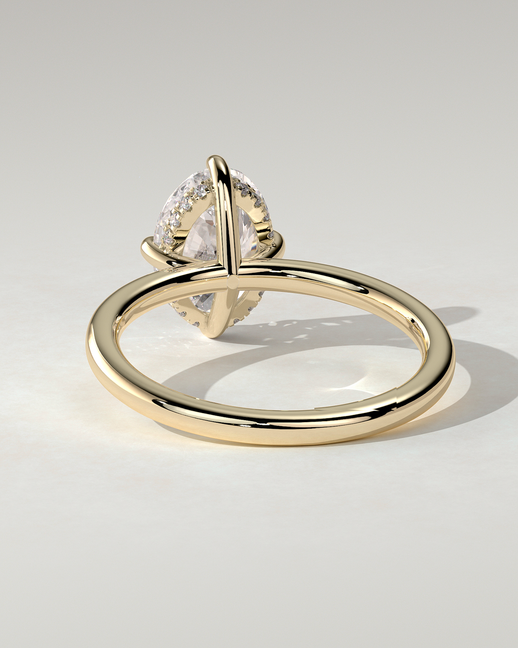 Spencer Solitaire Oval Ring