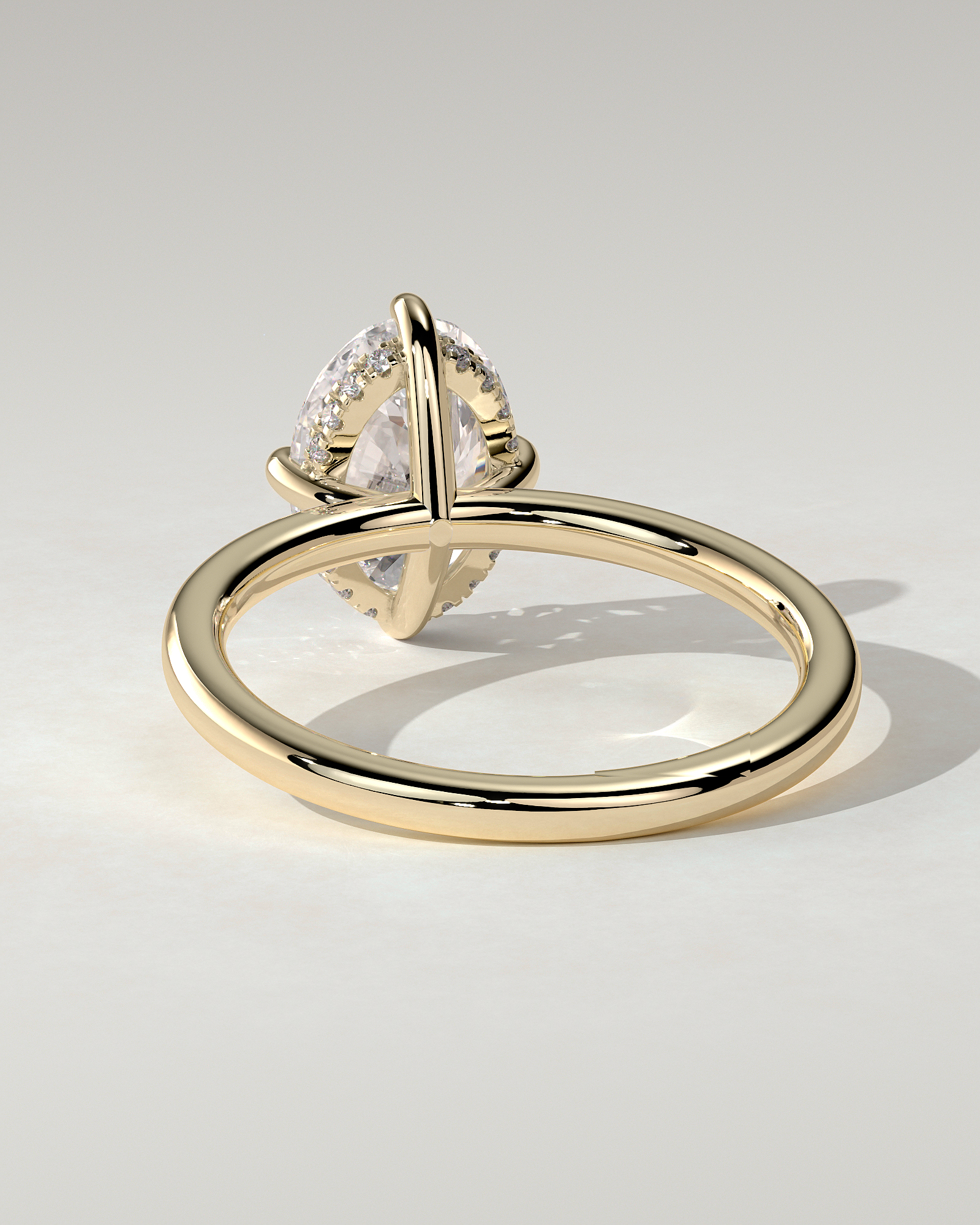 Spencer Solitaire Oval Ring