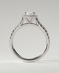 Stefania Halo Marquise Ring