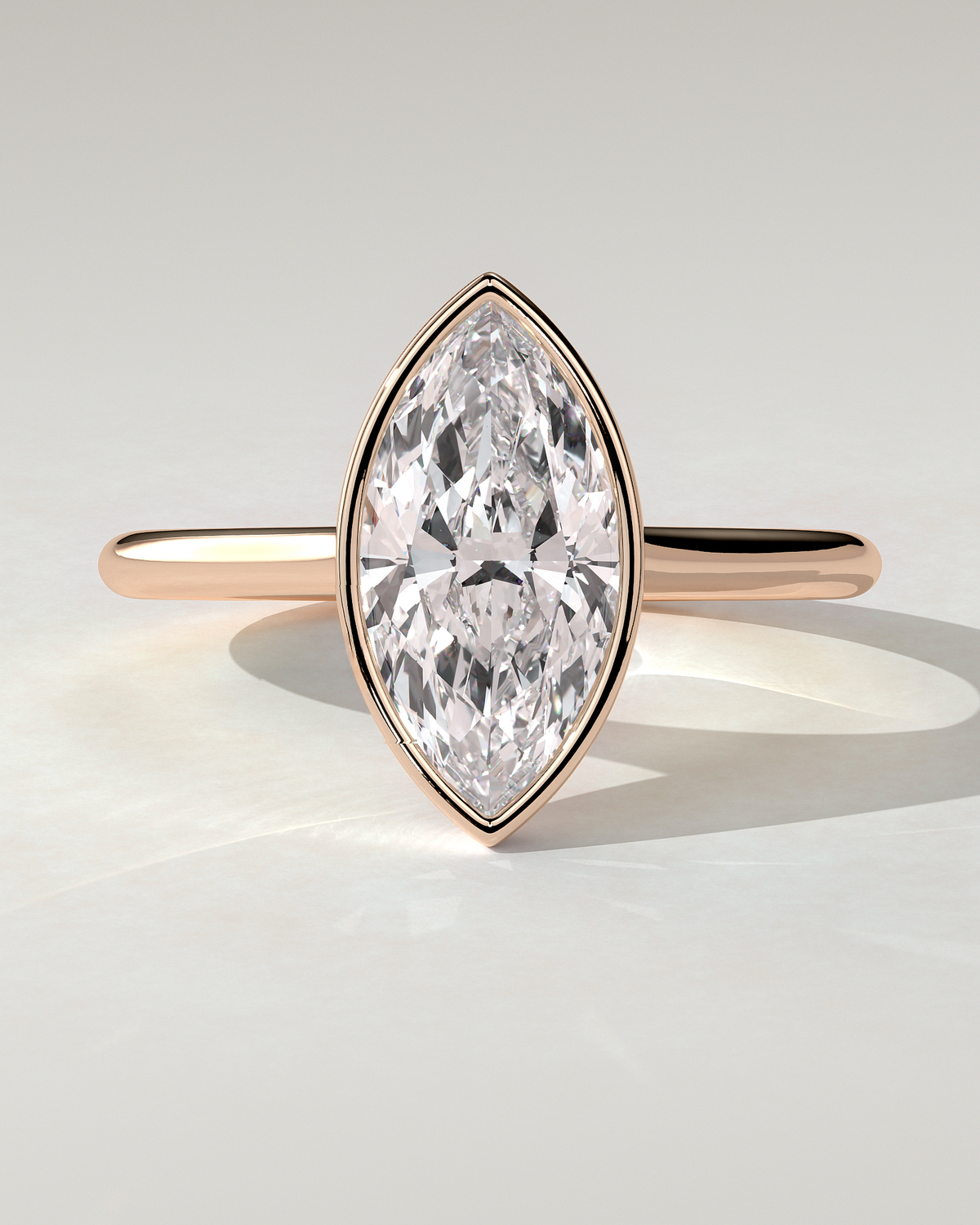 Stella Bezel Round Ring