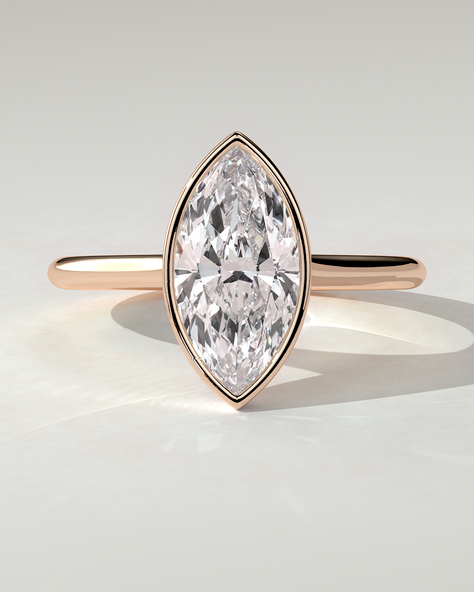 Stella Bezel Round Ring