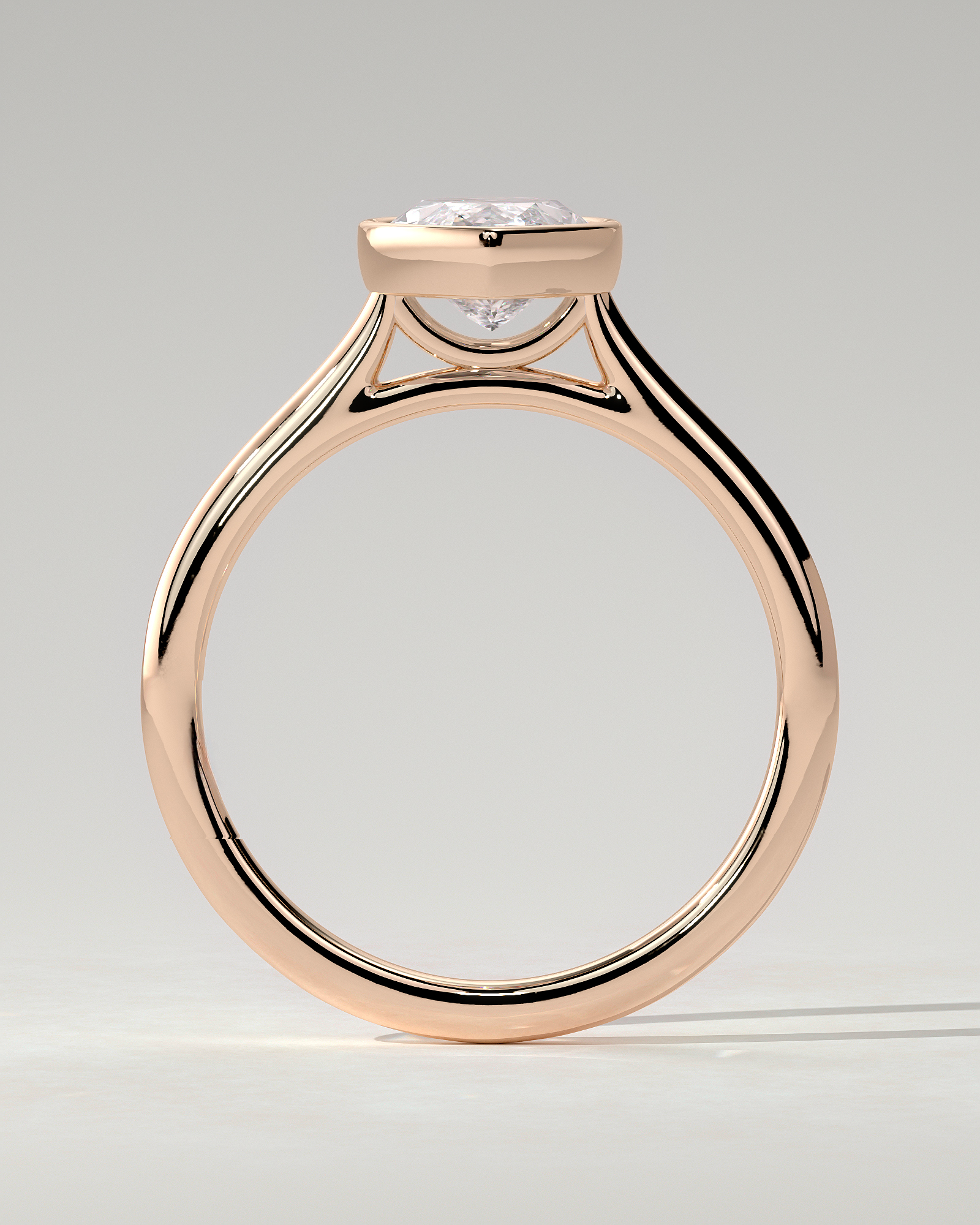 Stella Bezel Round Ring