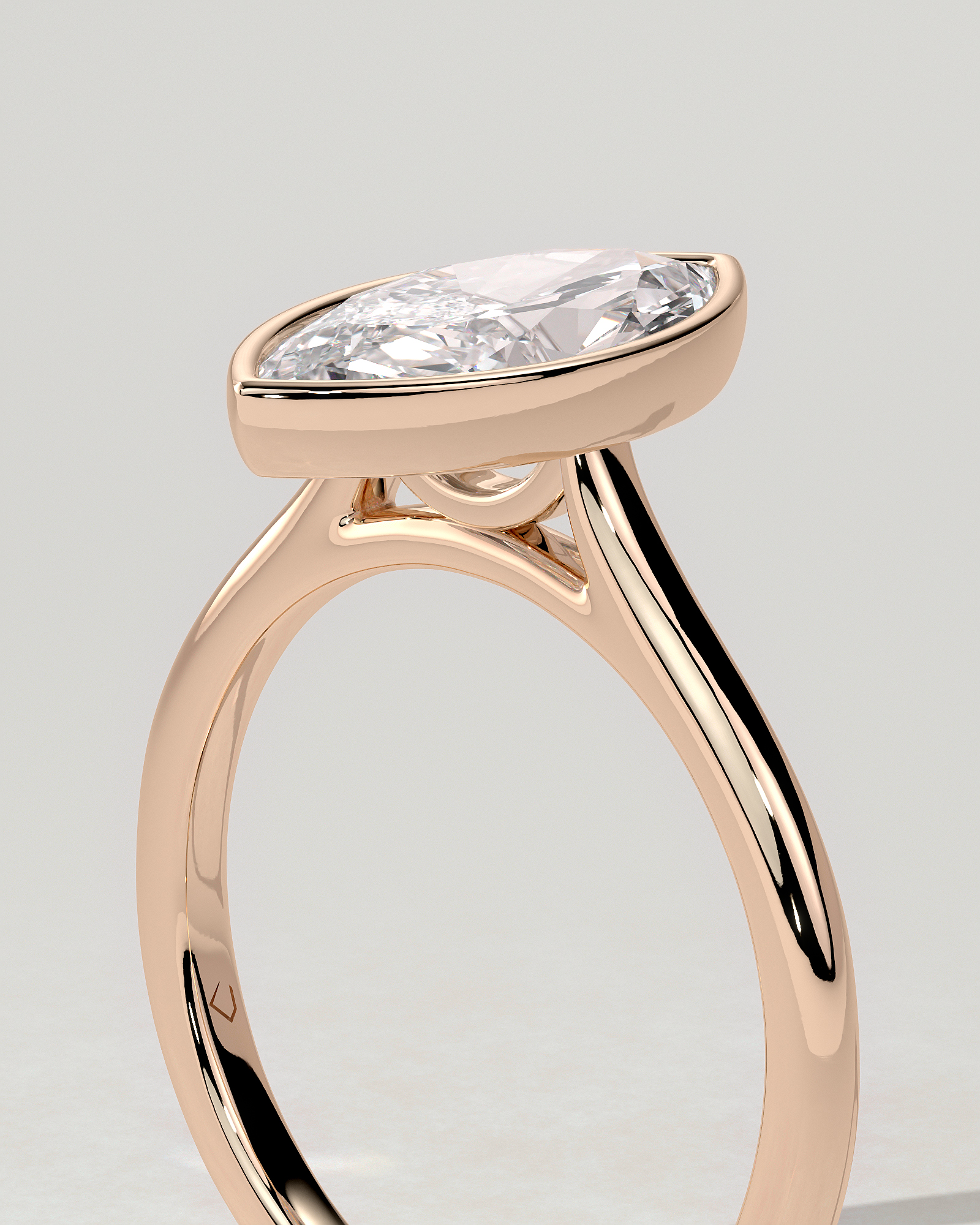 Stella Bezel Round Ring