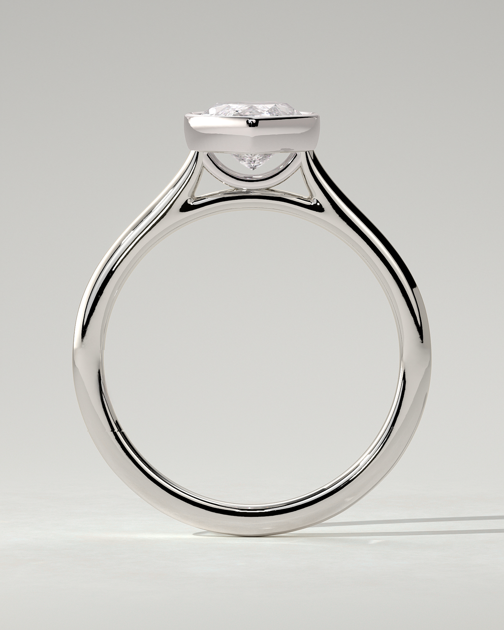 Stella Bezel Round Ring