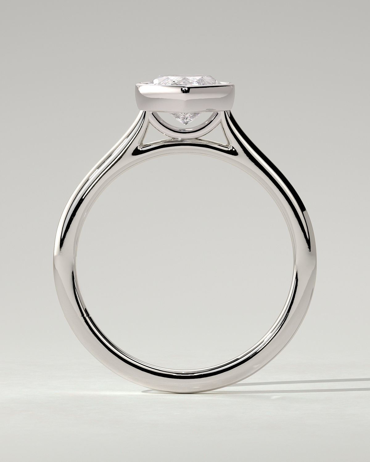 Stella Bezel Round Ring