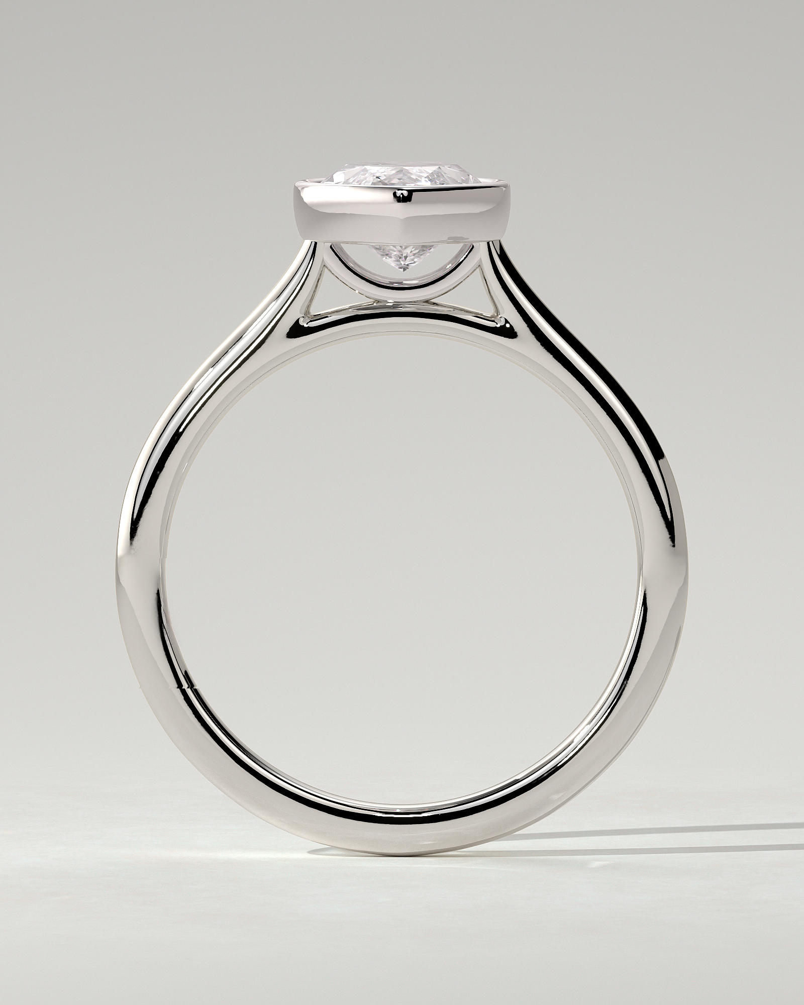 Stella Bezel Round Ring