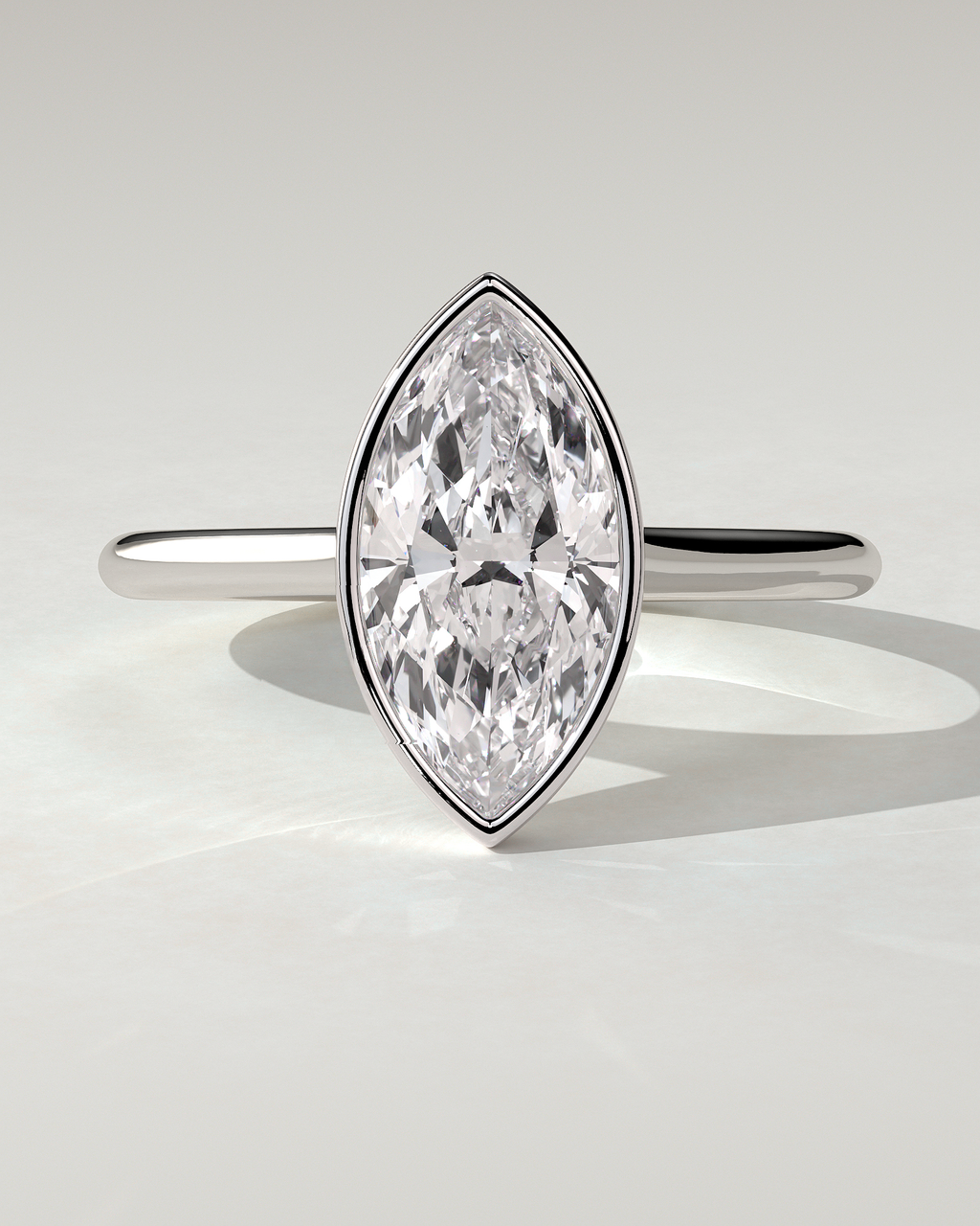 Stella Bezel Round Ring