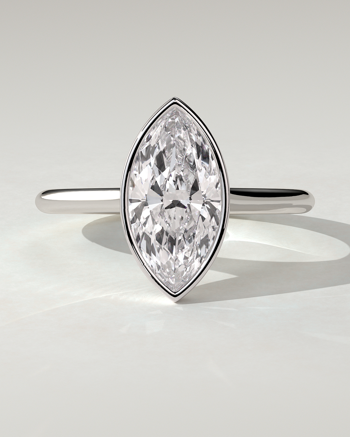 Stella Bezel Round Ring