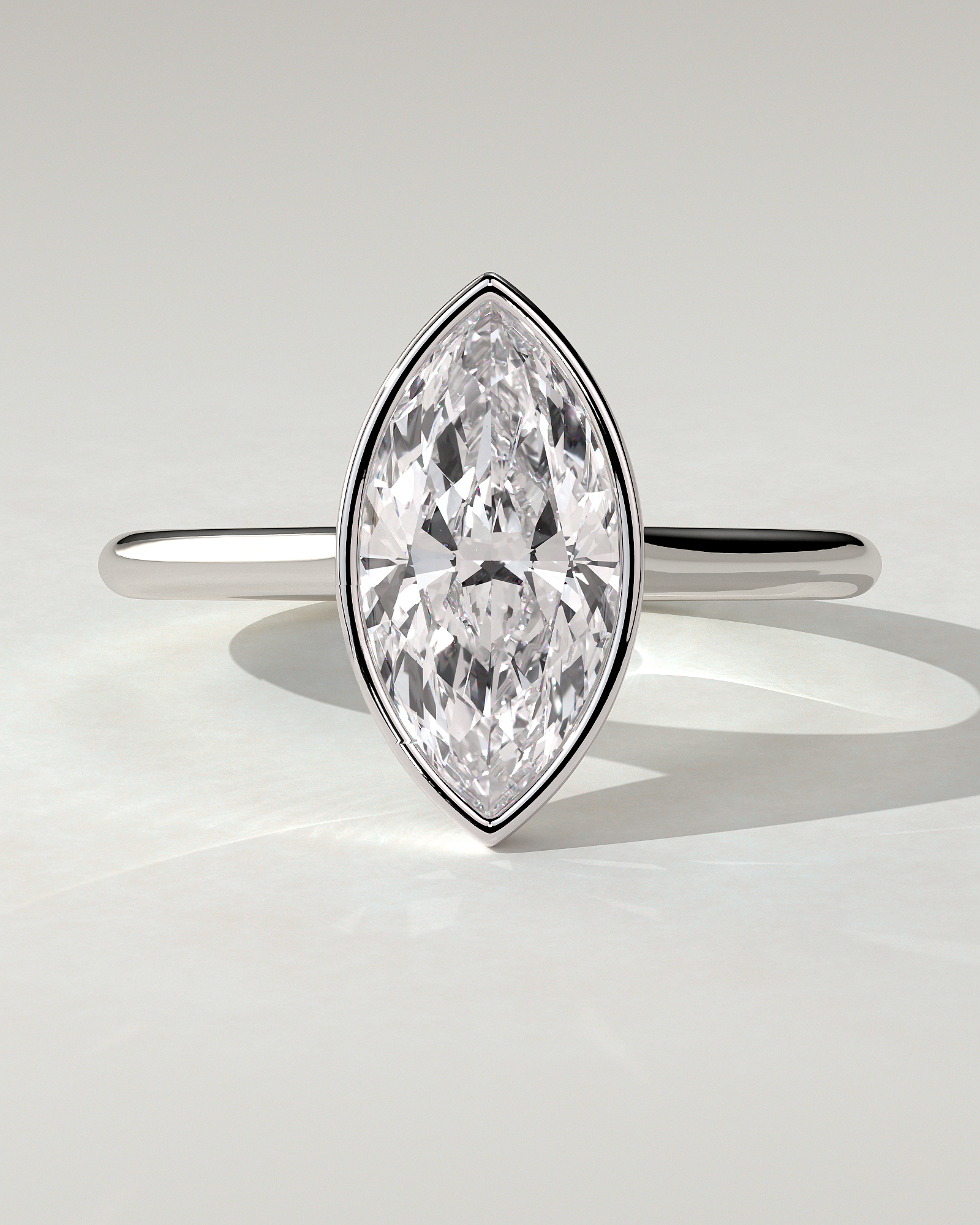 Stella Bezel Round Ring