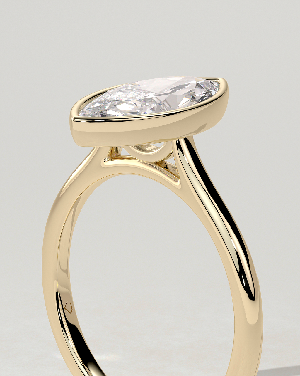 Stella Bezel Round Ring