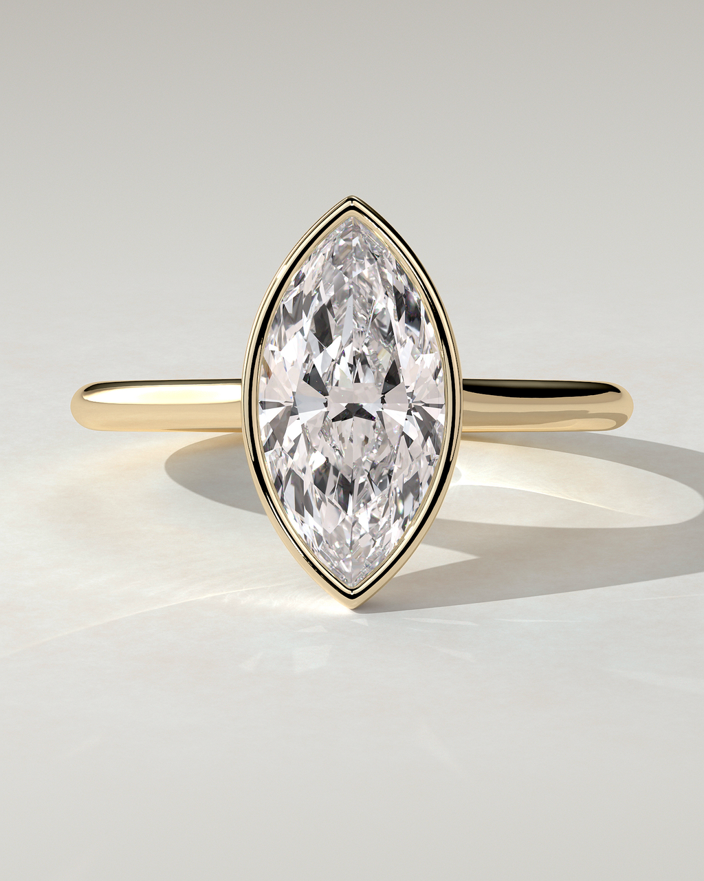 Stella Bezel Round Ring