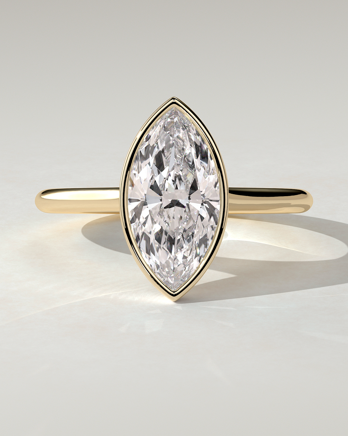 Stella Bezel Round Ring