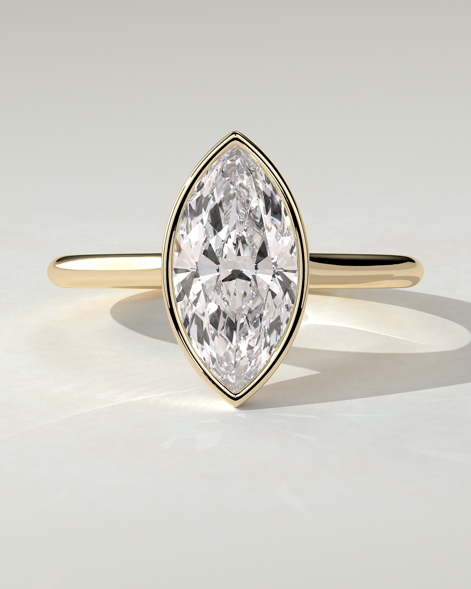 Stella Bezel Round Ring