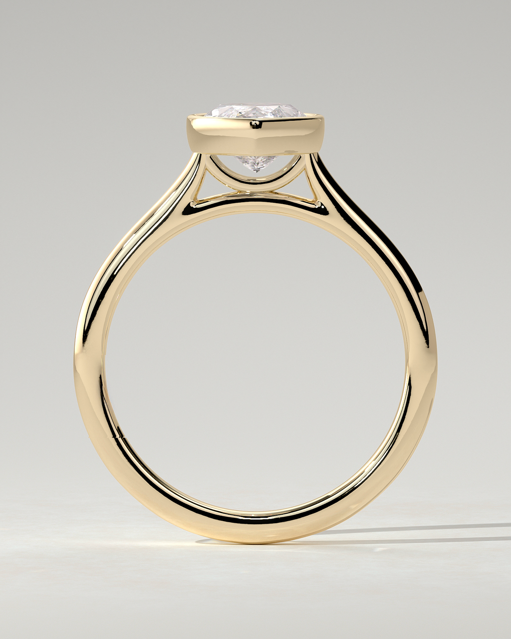 Stella Bezel Round Ring