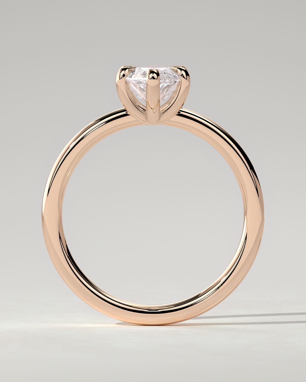 Stephanie Solitaire Marquise Ring
