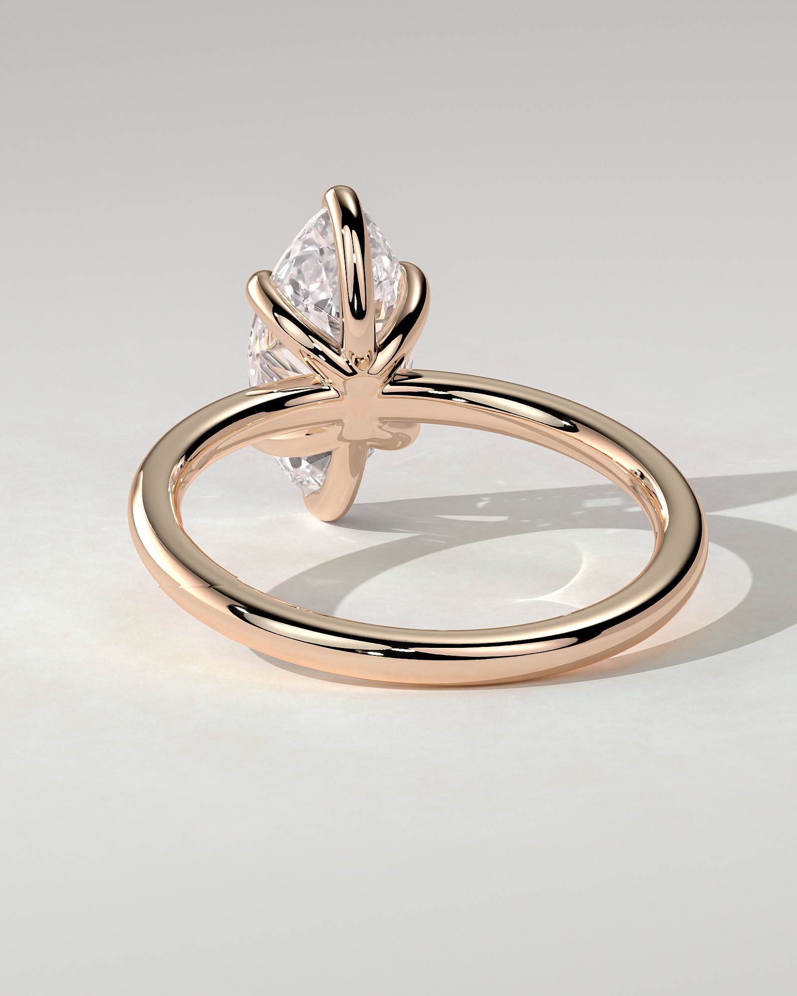 Stephanie Solitaire Marquise Ring