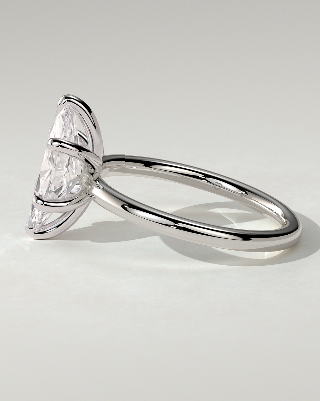 Stephanie Solitaire Marquise Ring