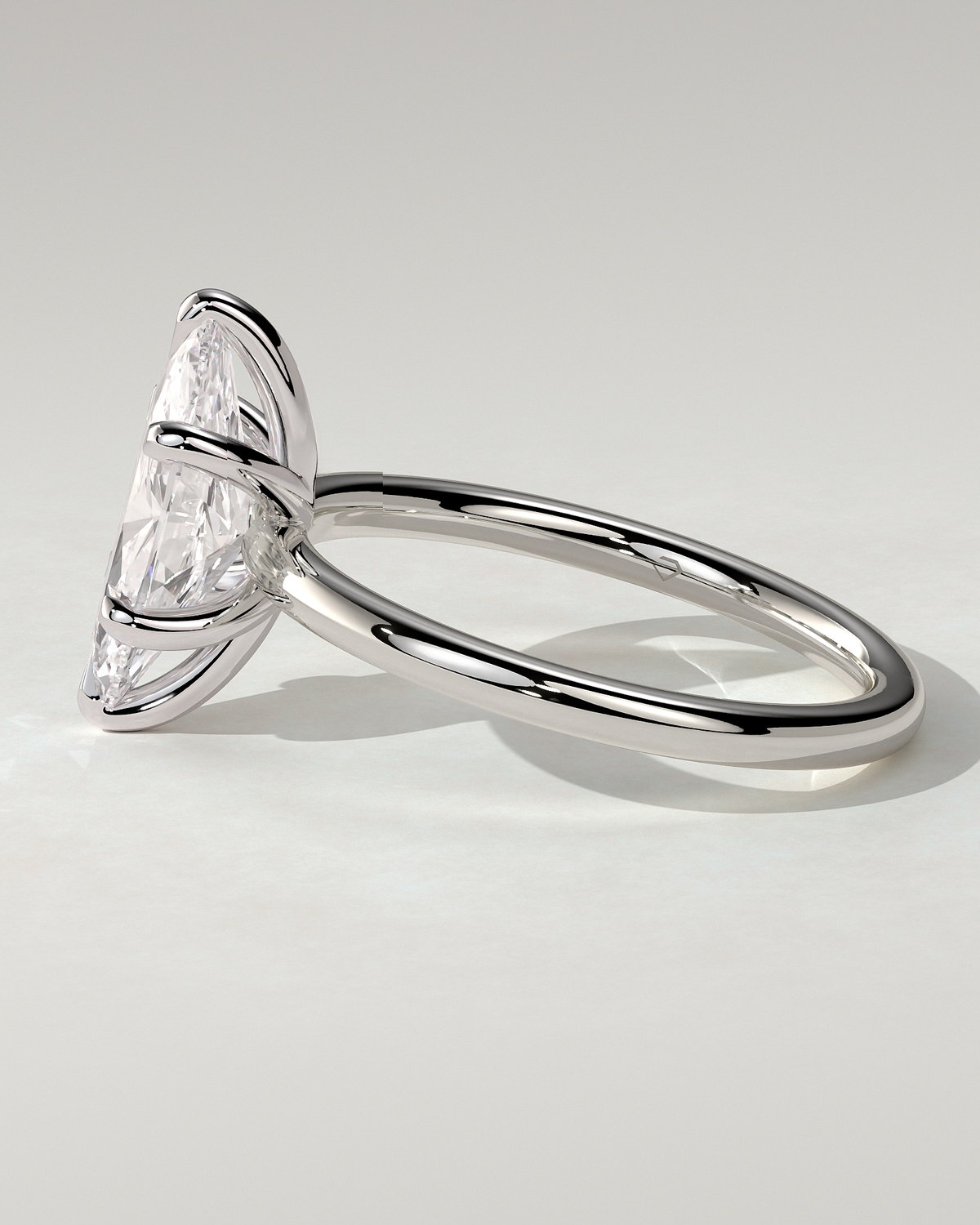 Stephanie Solitaire Marquise Ring