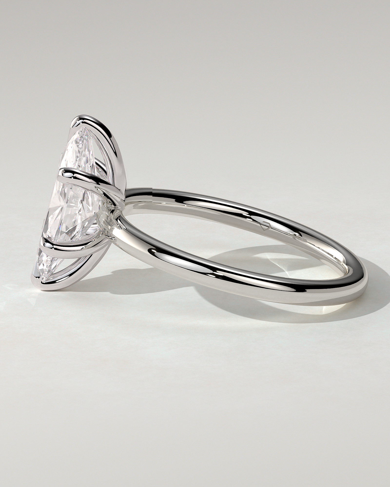 Stephanie Solitaire Marquise Ring