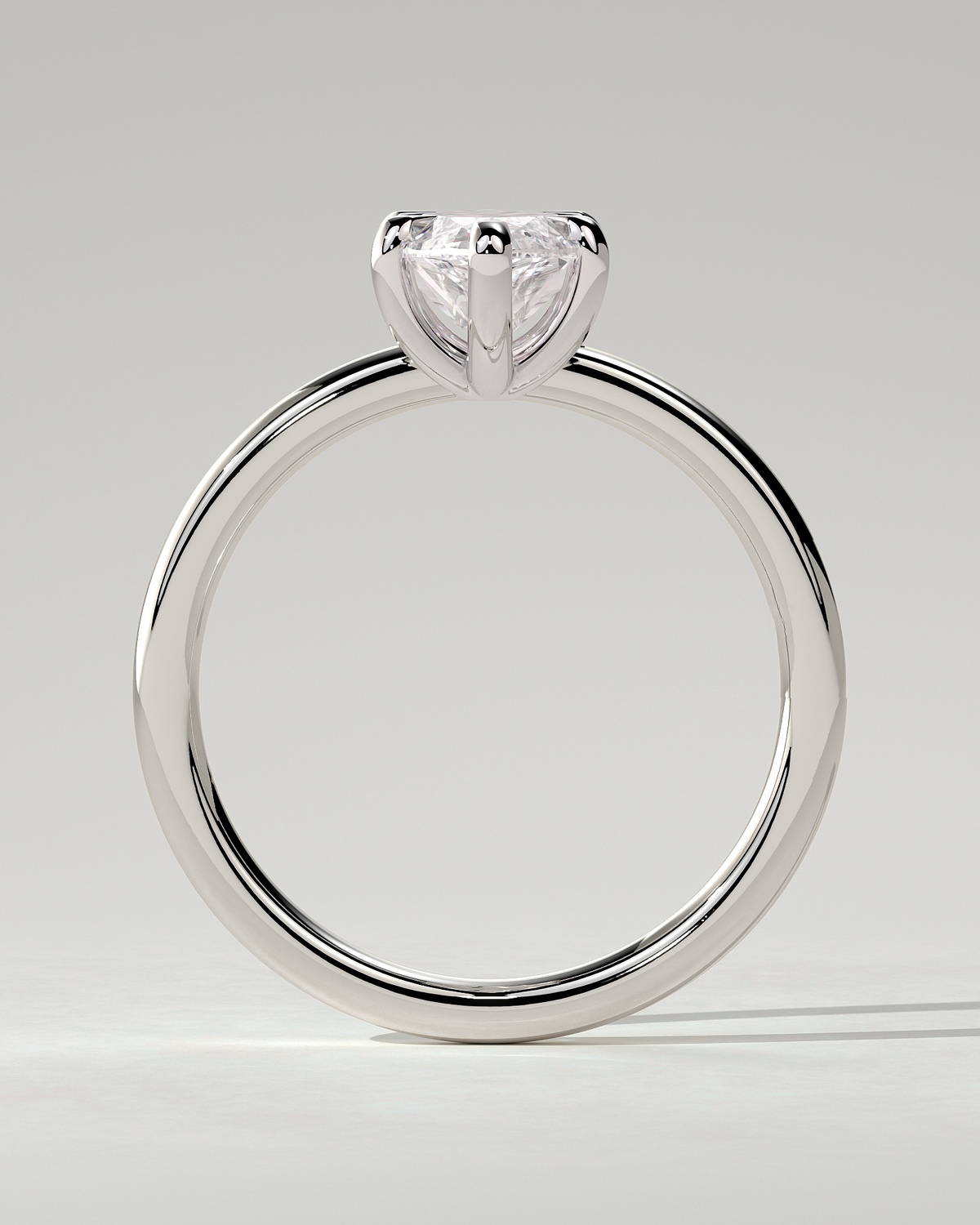 Stephanie Solitaire Marquise Ring