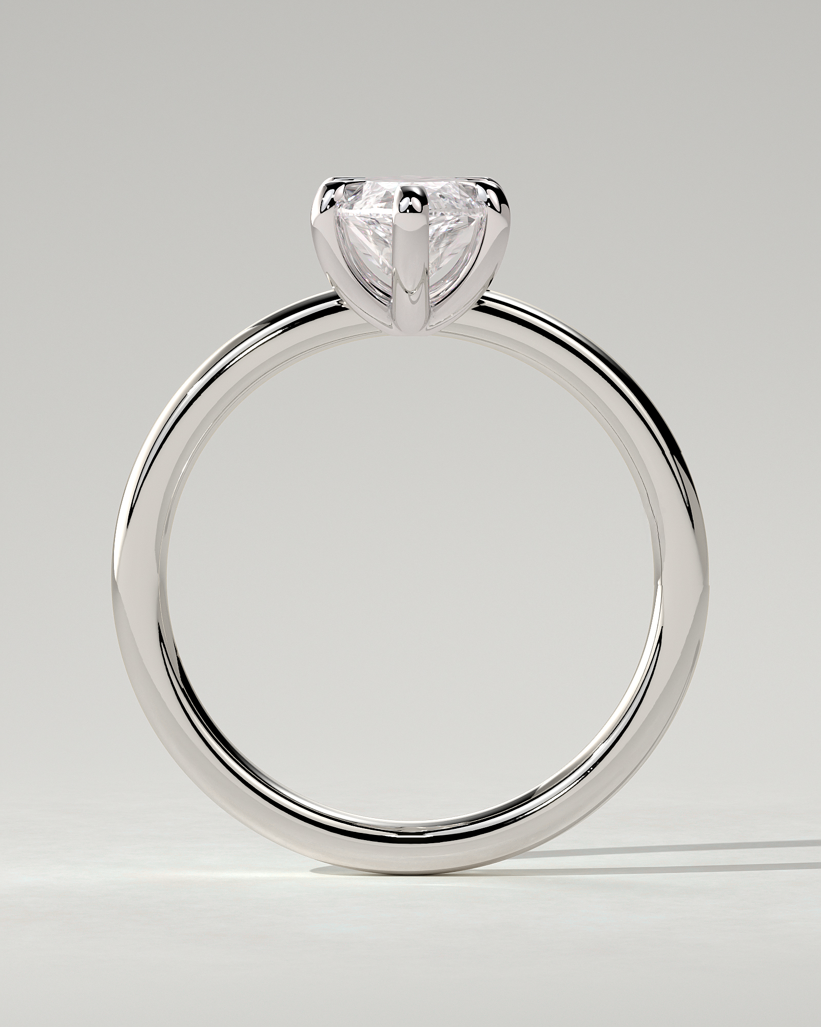 Stephanie Solitaire Marquise Ring