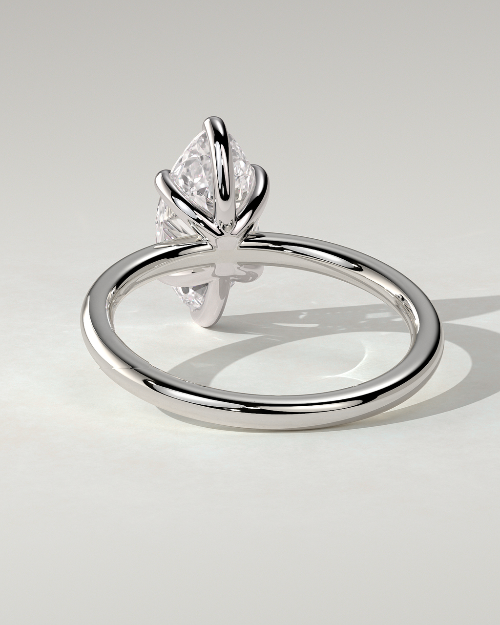 Stephanie Solitaire Marquise Ring