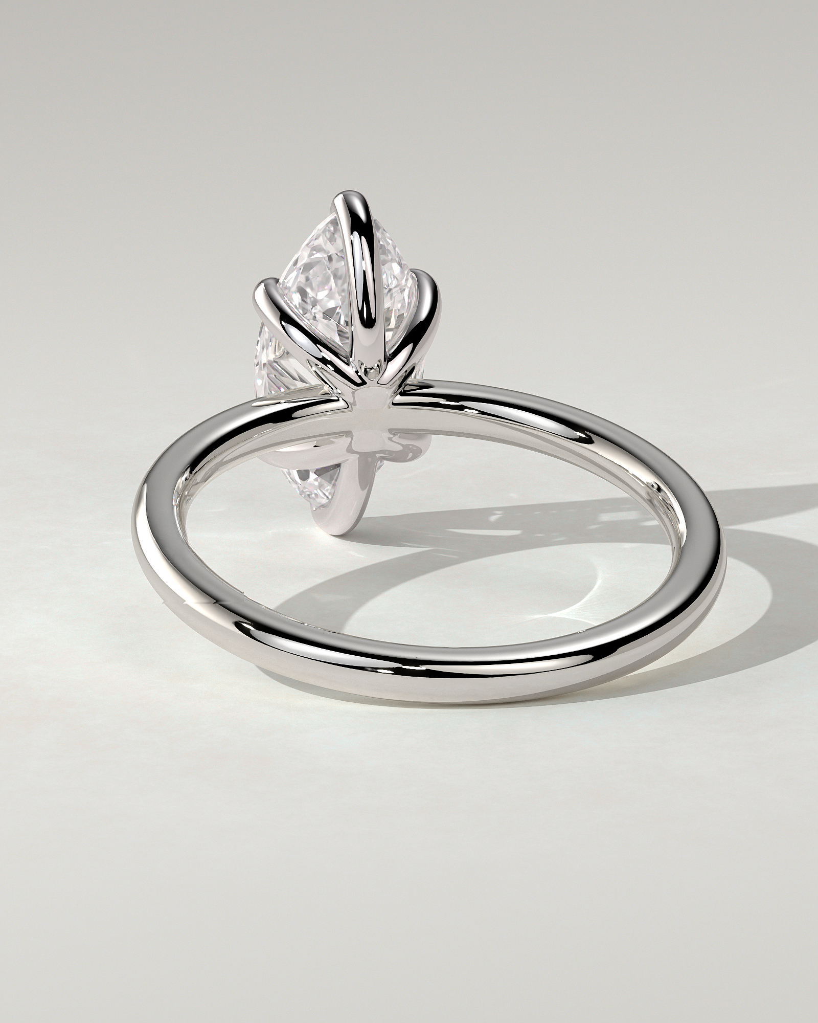 Stephanie Solitaire Marquise Ring