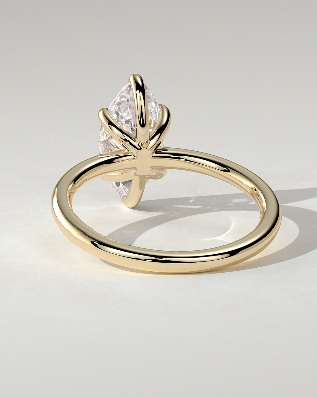 Stephanie Solitaire Marquise Ring